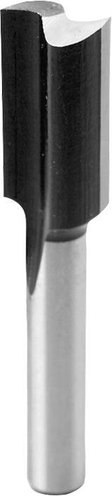Metallischer Bohrer für Holz- oder Metallbearbeitung, zylindrische Form mit scharfem Schneidkopf.