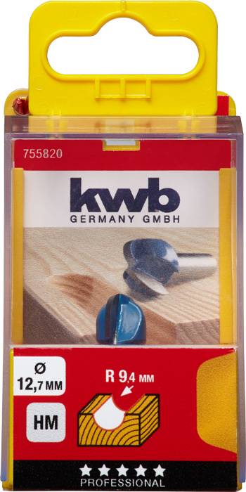 Kwb 755820 Hohlkehlfräser