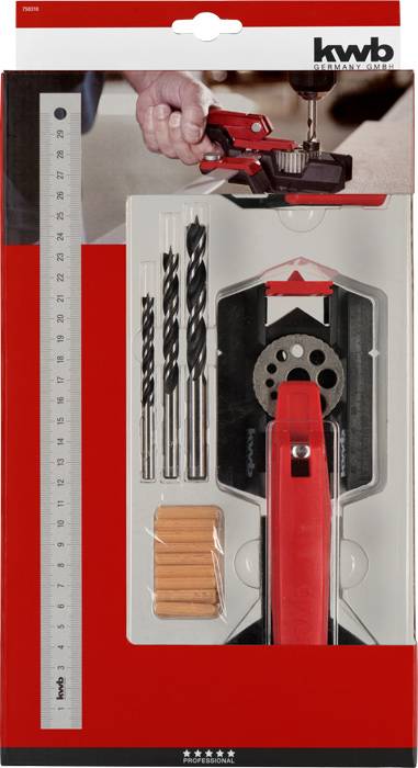 Kwb 758310 Bohrschablone 1St.