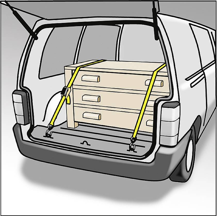 Kwb 772242 Zweiteiliger Spanngurt (L x B) 2.5m x 25mm Ratsche