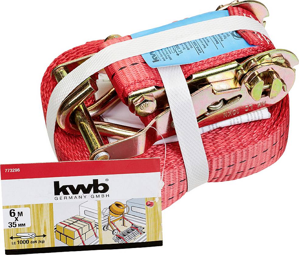 Kwb 773296 Zweiteiliger Spanngurt Ratsche