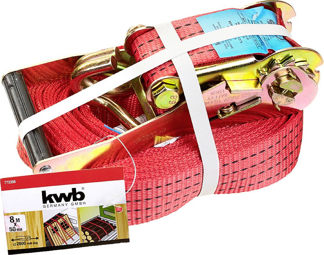 Kwb 773398 Zweiteiliger Spanngurt Ratsche