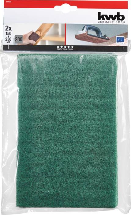 Kwb 819828 Schleifvlies, 150 x 230 mm, K 280 2St.