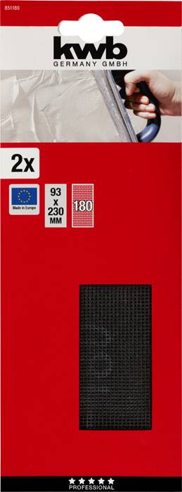 Kwb LK-POEV 125KAD-3-SG 851180 Schleifnetz-Set 2St.