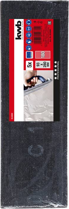 Kwb 854880 Schleifnetz-Set 5 St.