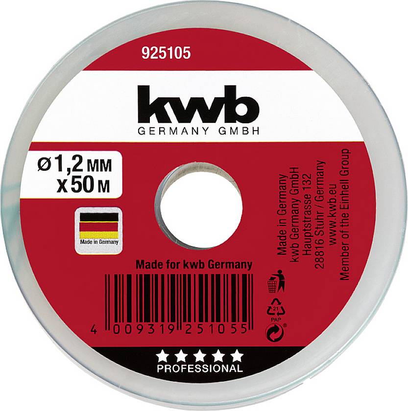 Kwb 925105 Maurerschnur, grün 50m