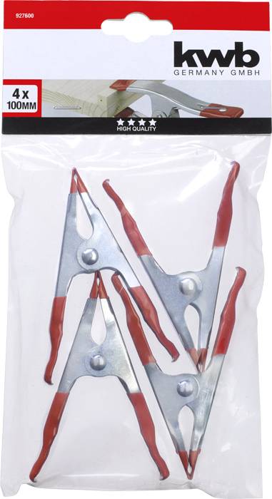 Kwb Leimzangen, Stahlblech, 4-tlg., 100 x 35mm 927600