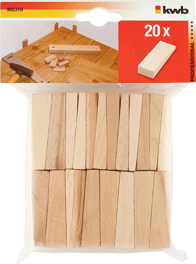 Kwb Holzkeil 982310 Buchenholzkeile, 20 Stck