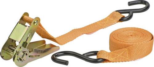 Kwb 983600 Zweiteiliger Spanngurt (L x B) 3.5 m x 25 mm Ratsche