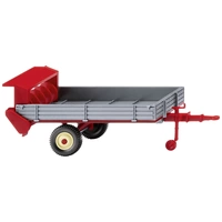Wiking 0887 04 H0 Anhänger Modell Fortuna Stalldung-Breitstreuer silber/karminrot Wiking 0887 04 H0 Anhänger Modell Fortuna Stalldung-Breitstreuer silber/karminrot