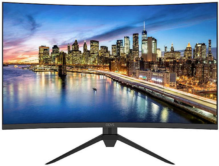 ODYS XP32 curved Gaming Monitor EEK G (A - G) 81.3 cm (32 Zoll) 2560 x 1440 Pixel 16:9 HDMI®, DisplayPort, USB, Kopfhörer (3.5 mm Klinke) VA LED