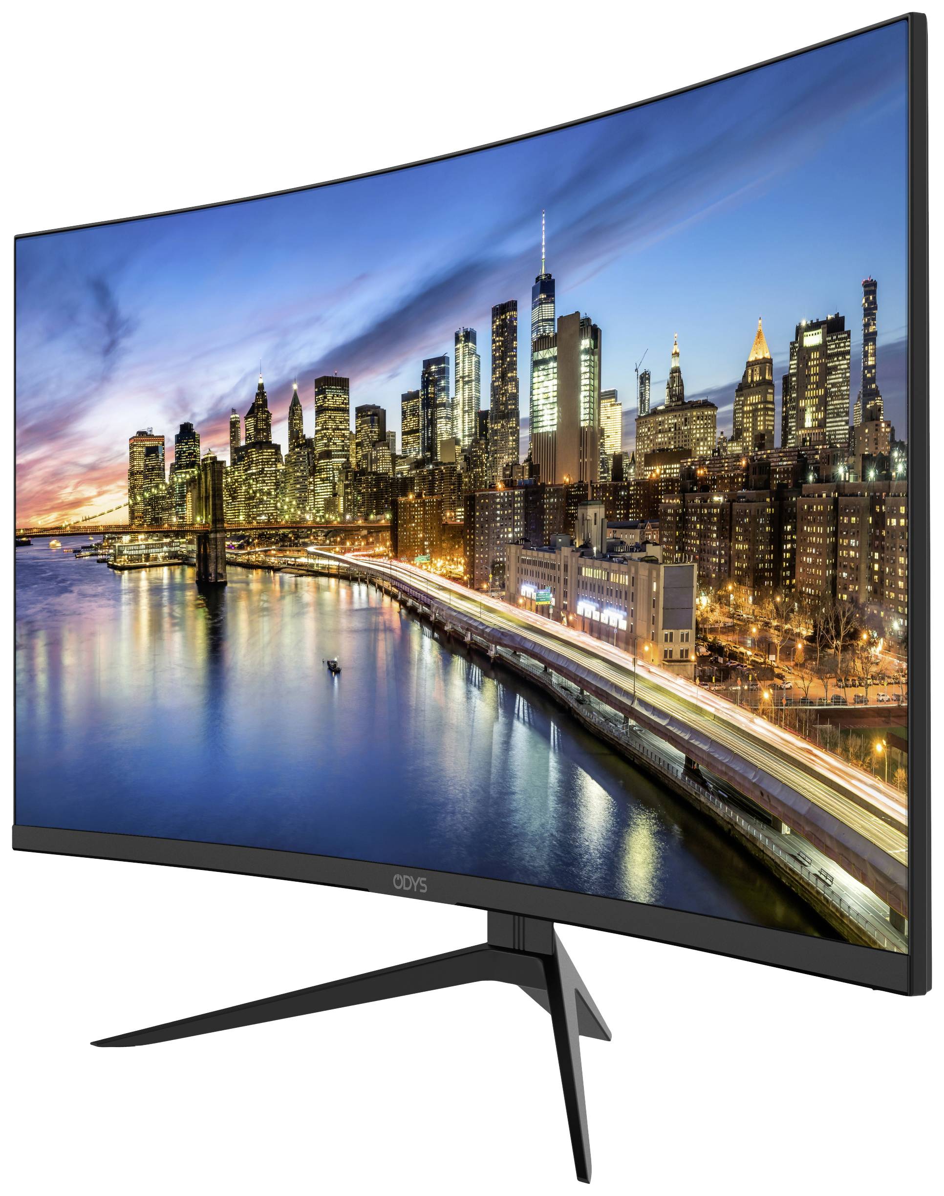 ODYS XP32 curved Gaming Monitor EEK G (A - G) 81.3 cm (32 Zoll) 2560 x 1440 Pixel 16:9 HDMI®, DisplayPort, USB, Kopfhörer (3.5 mm Klinke) VA LED