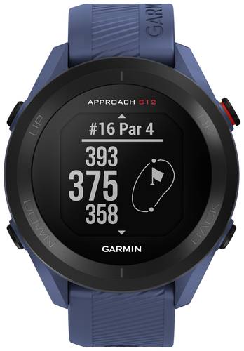 Garmin Approach S12 GPS-Golfuhr 23mm Uni Dunkelblau