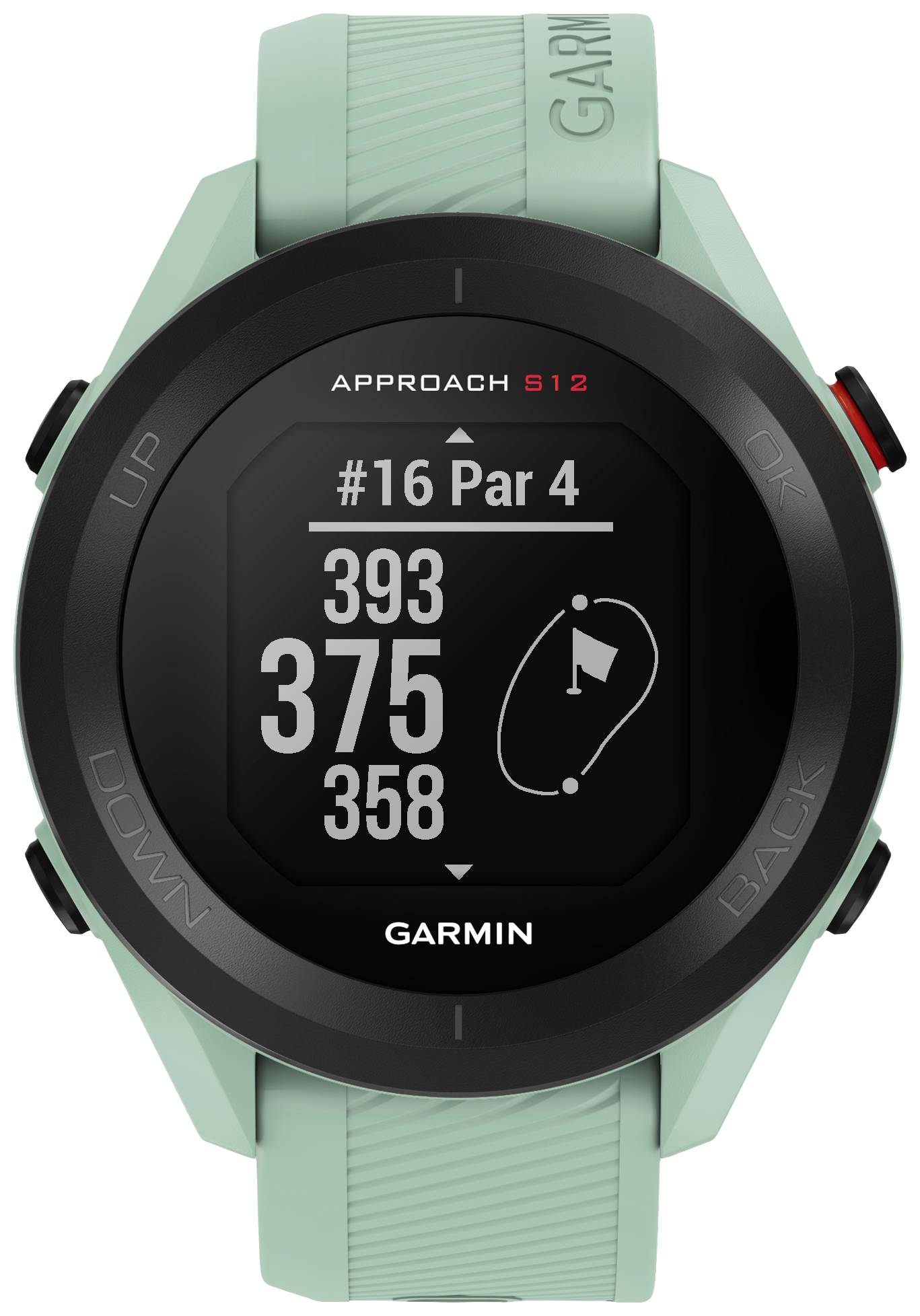 Garmin Approach S12 GPS-Golfuhr 23 mm Uni Mint