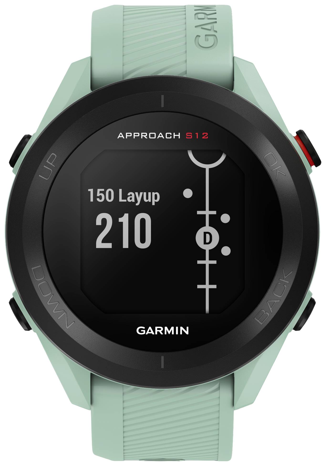 Garmin Approach S12 GPS-Golfuhr 23 mm Uni Mint