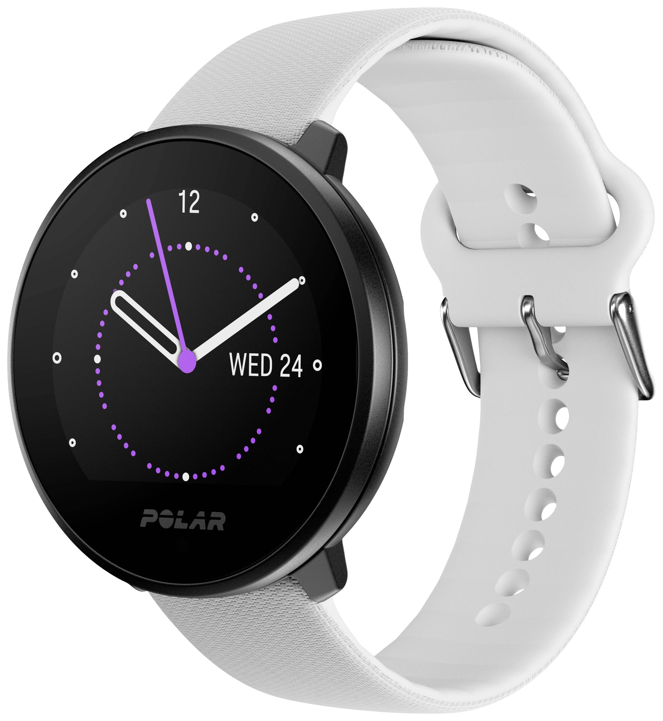 Polar Unite Pulsuhr mit integriertem Sensor 43 mm Uni Weiß