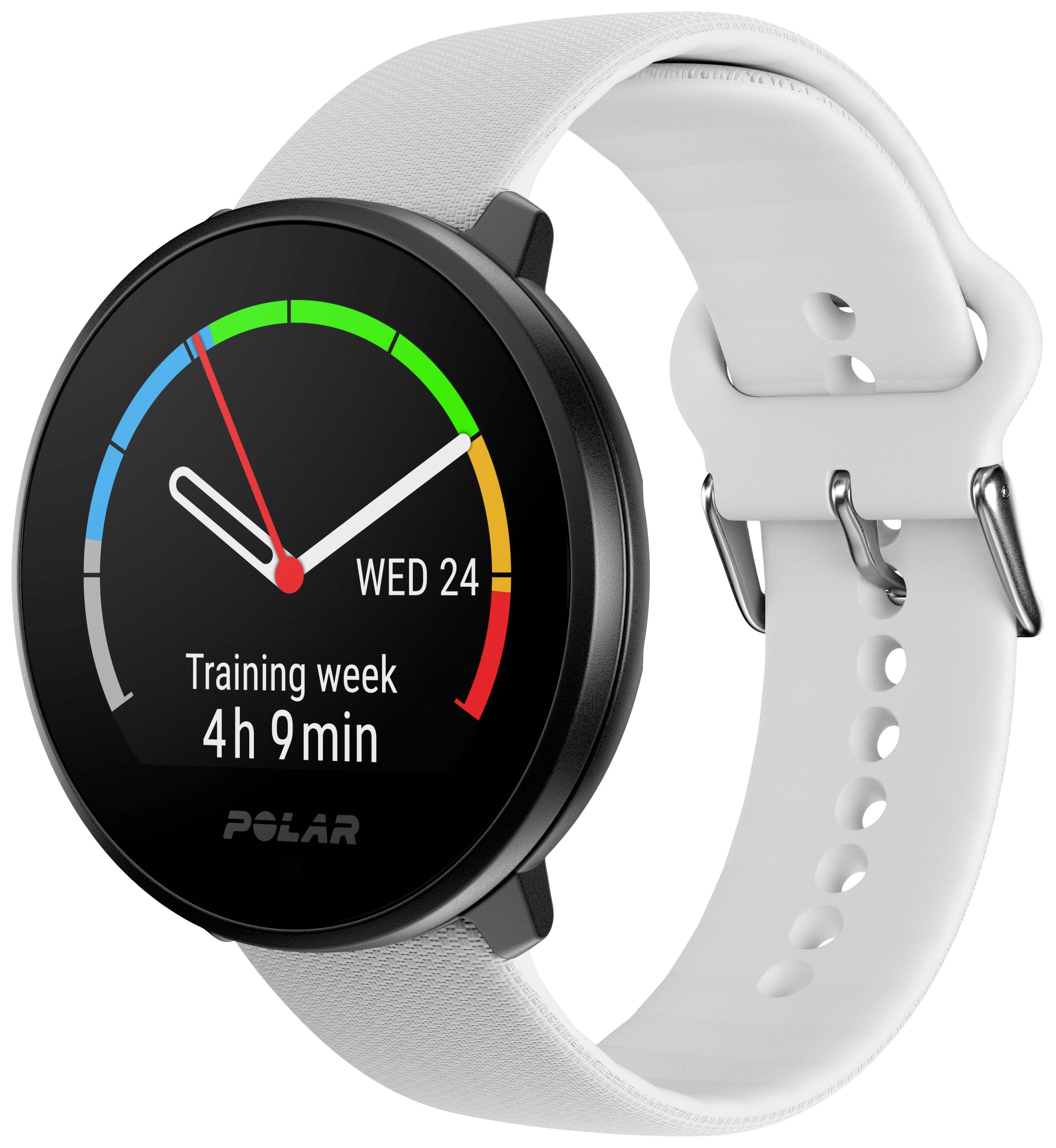 Polar Unite Pulsuhr mit integriertem Sensor 43 mm Uni Weiß