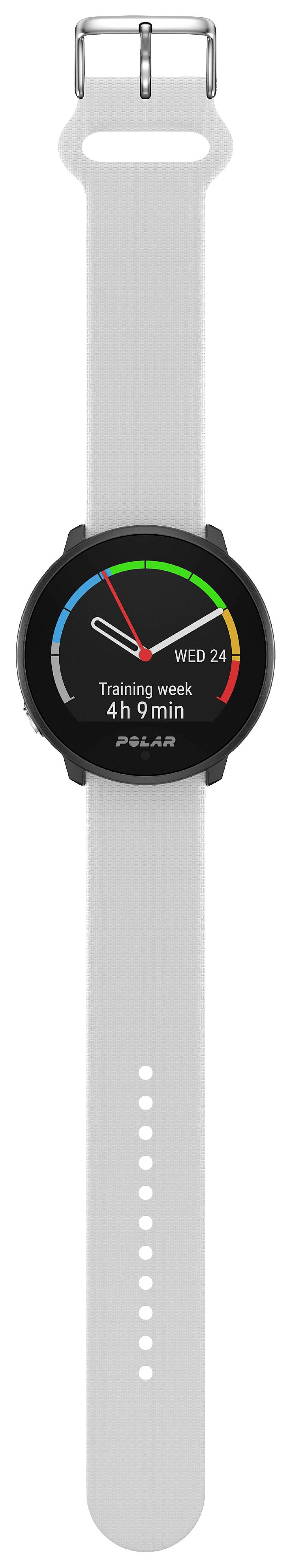 Polar Unite Pulsuhr mit integriertem Sensor 43 mm Uni Weiß