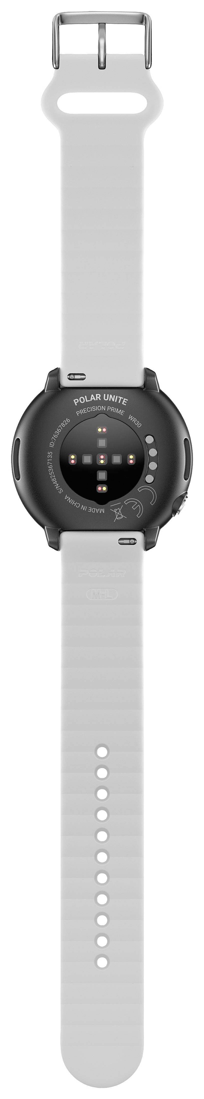 Polar Unite Pulsuhr mit integriertem Sensor 43mm Uni Weiß