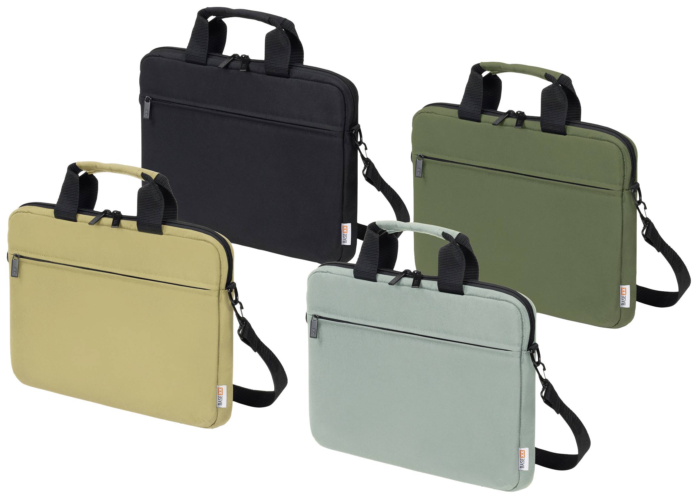 BaseXX Notebook Tasche D31959 Passend für maximal: 35,8 cm (14,1") Olivgrün