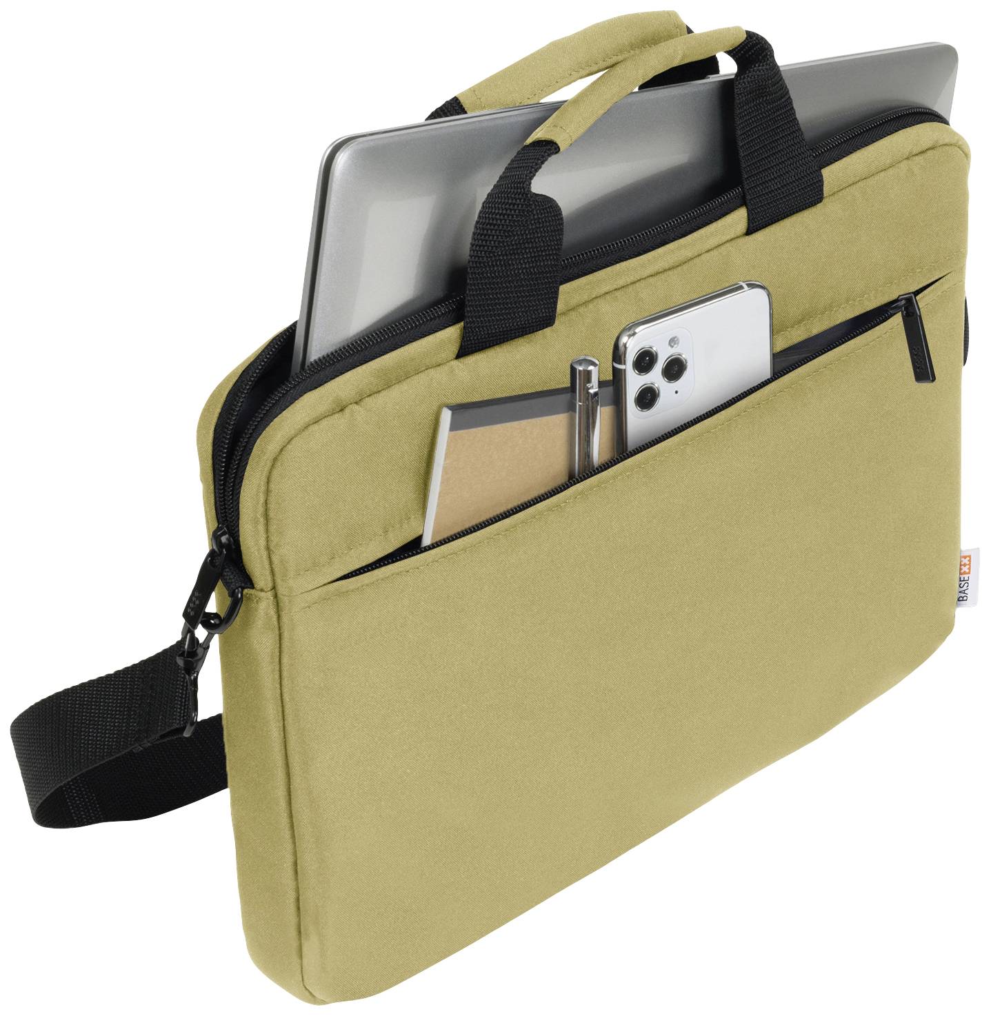 BaseXX Notebook Tasche D31960 Passend für maximal: 35,8 cm (14,1") Camel, Braun