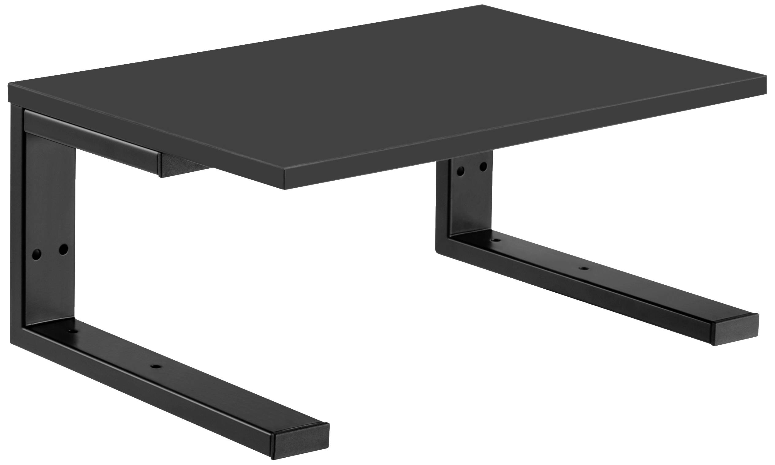 SpeaKa Professional SP-10938476 Monitor-Erhöhung 380mm x 250mm Höhen-Bereich: 236mm (max) Schwarz