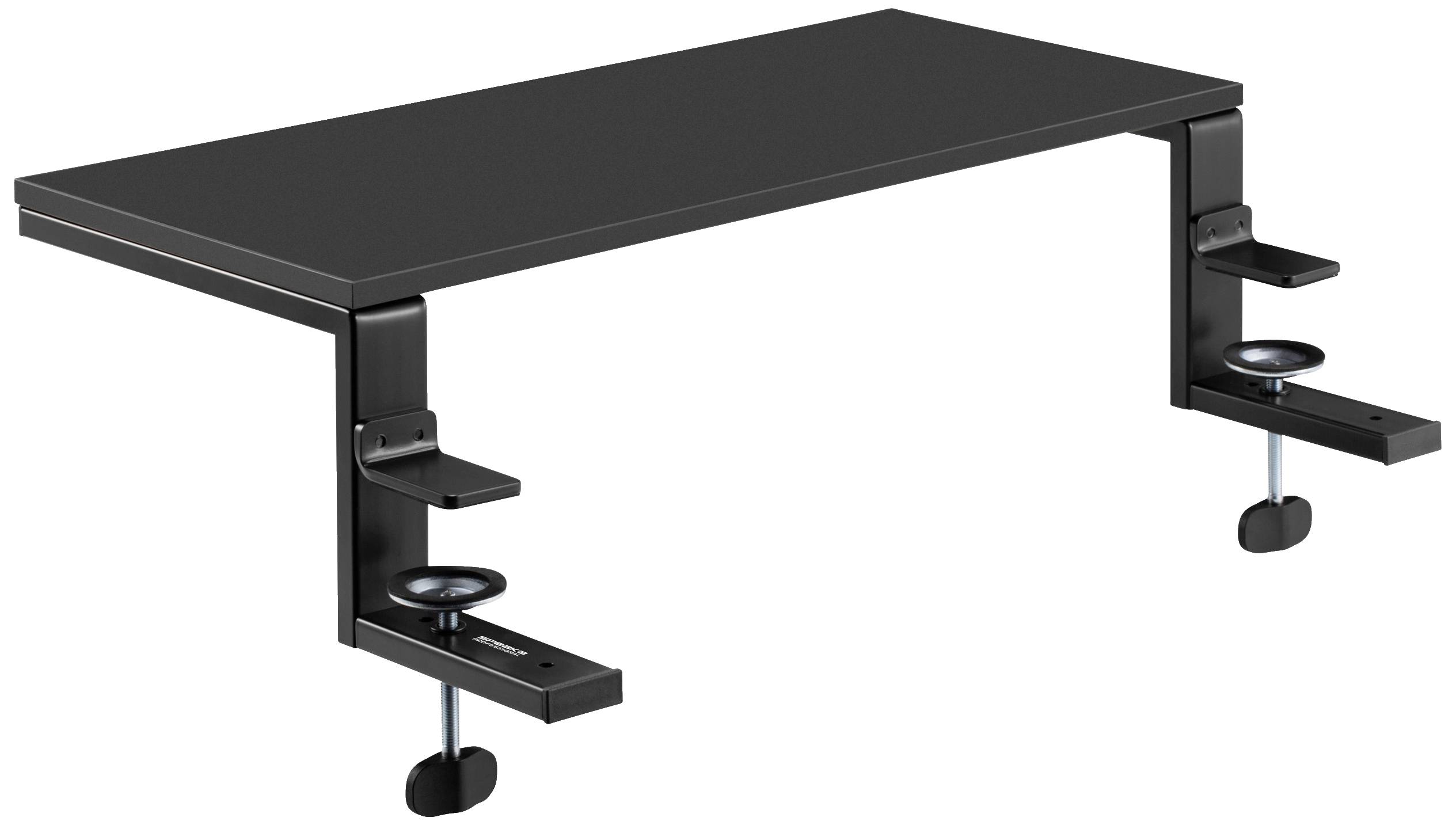 SpeaKa Professional SP-10938480 Monitor-Erhöhung 550mm x 250mm Höhen-Bereich: 236mm (max) Schwarz