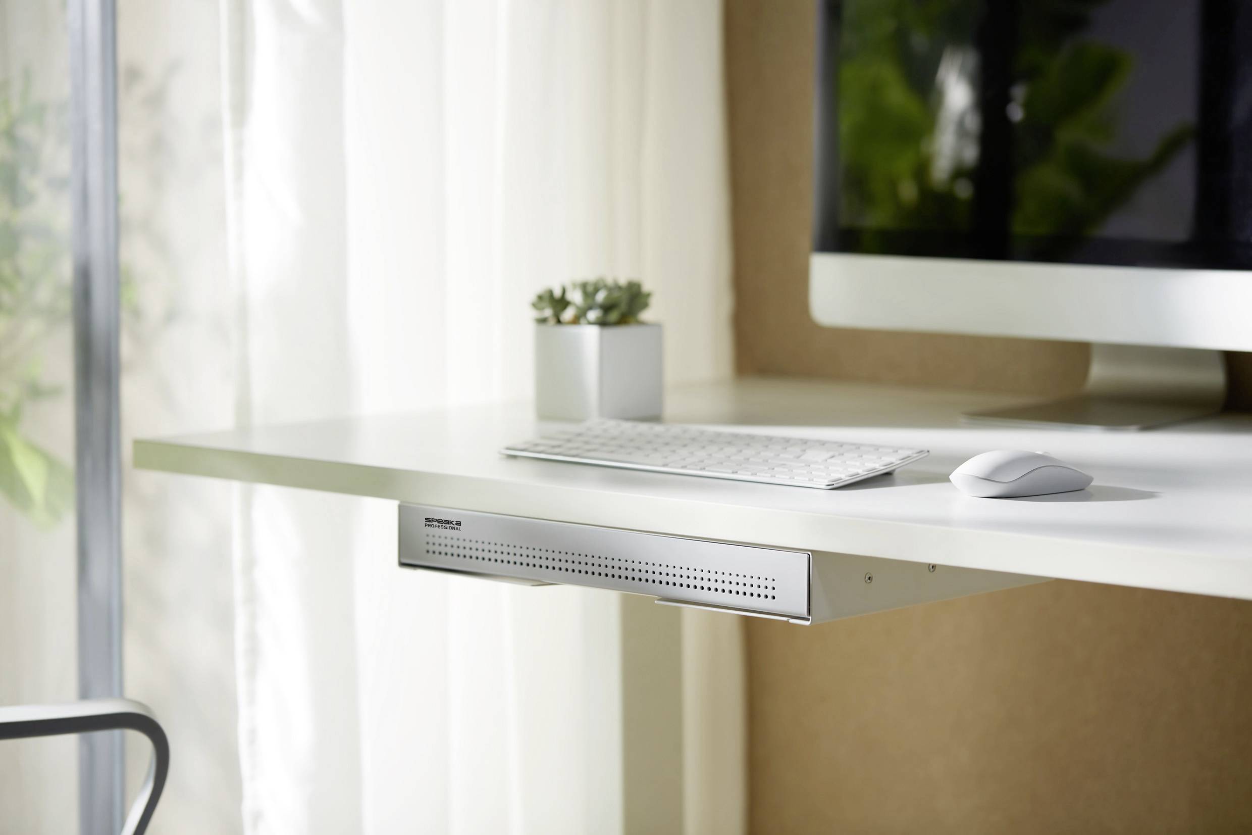 SpeaKa Professional SP-10938484 Untertisch-Schublade 410mm x 270mm Höhen-Bereich: 50.8mm (max) Weiß, Grau