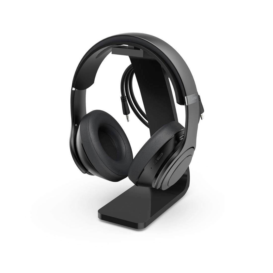 Hama Stand Kopfhörerständer Passend für (Kopfhörer):Over-Ear-Kopfhörer Schwarz