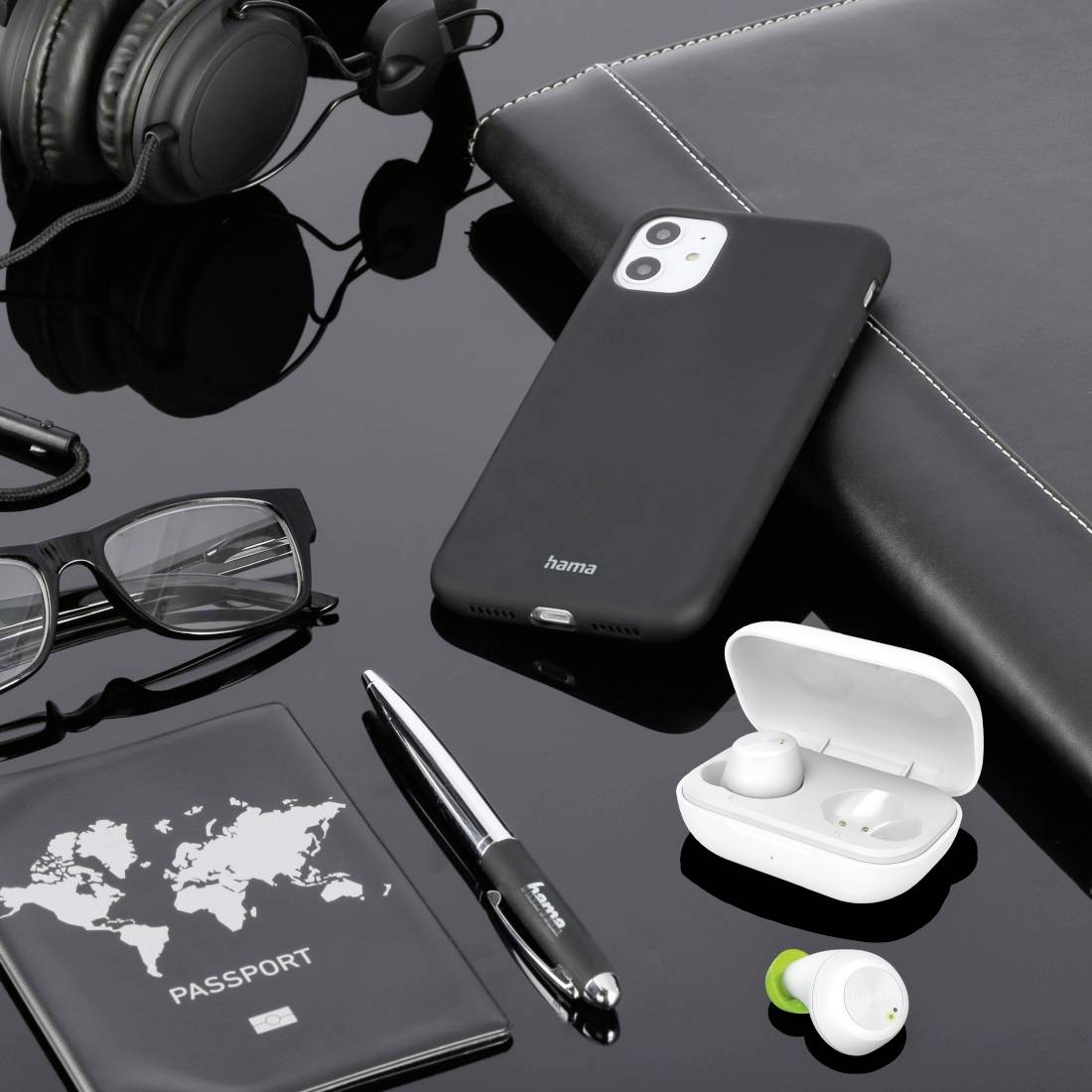 hama 00184126 Bluetooth®-Kopfhörer "Spirit Chop", True Wireless, In-Ear, Weiß