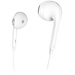 Hama Glow HiFi In Ear Kopfhörer kabelgebunden Stereo Weiß Lautstärkeregelung