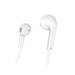 Hama Advance HiFi In Ear Kopfhörer kabelgebunden Stereo Weiß Lautstärkeregelung