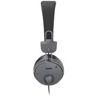 Hama Fun On Ear Kopfhörer kabelgebunden Stereo Dunkelgrau, Schwarz HiFi Hama Fun On Ear Kopfhörer kabelgebunden Stereo Dunkelgrau, Schwarz HiFi