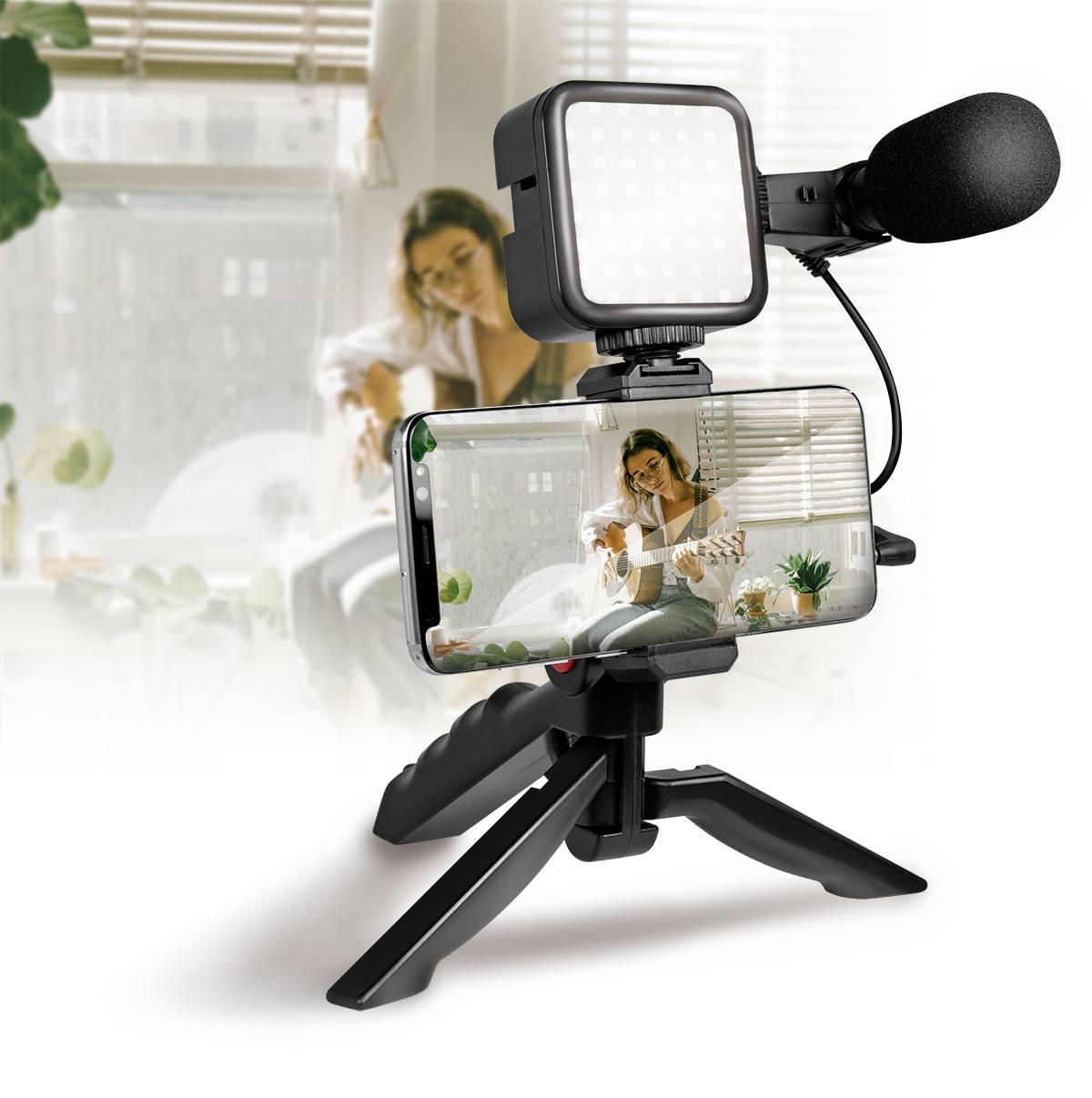 LogiLink AA0157 Videohalterung Schwarz