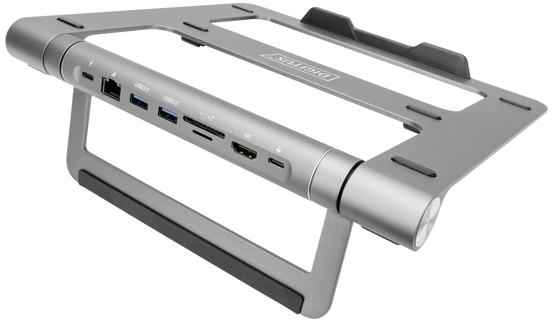 Digitus DA-90440 Notebook-Ständer USB-Hub-Funktion, neigbar