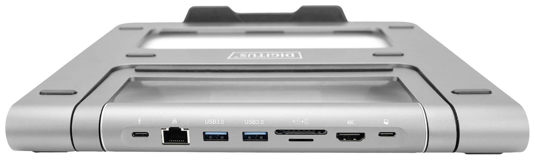 Digitus DA-90440 Notebook-Ständer USB-Hub-Funktion, neigbar