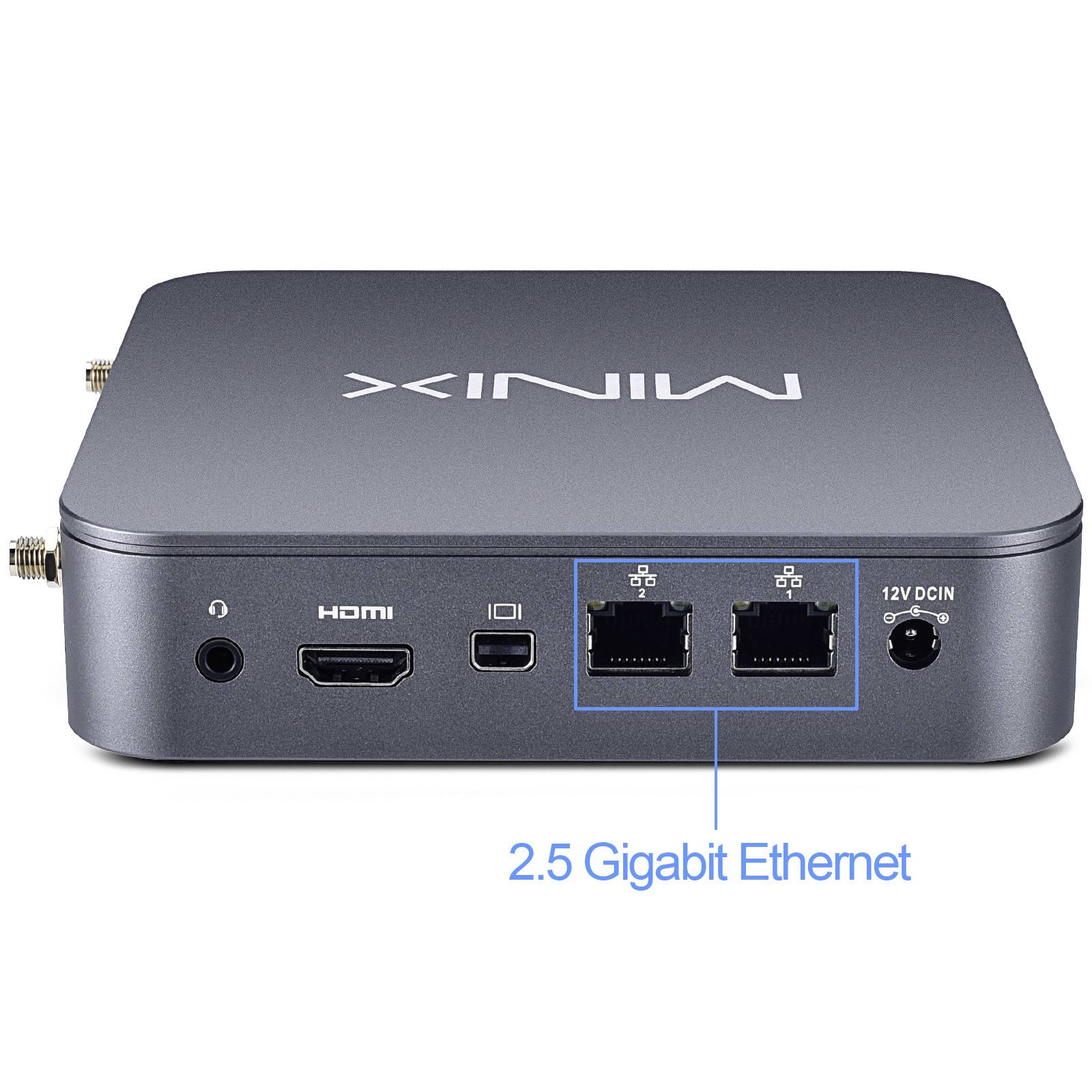 Minix Mini PC NEO J51-C8 MAX Intel® Celeron® N5105 8 GB RAM 512 GB SSD Intel UHD Graphics Win 11 Pr