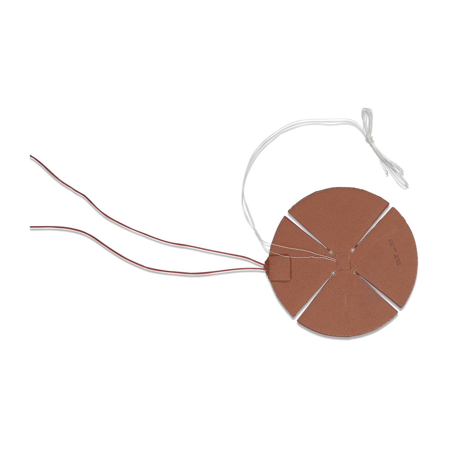 Thermo TECH Silikon Heizfolie glasfaserverstärkt 230 V/AC, 230 V/DC 450W Schutzart IPX7 (Ø) 186mm