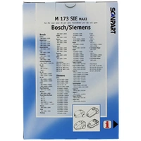 ScanPart Maxipack kompatibel mit Bosch/Siemens Typ D,E,F,G,H 2687438173 Staubsaugerbeutel ScanPart Maxipack kompatibel mit Bosch/Siemens Typ D,E,F,G,H 2687438173 Staubsaugerbeutel