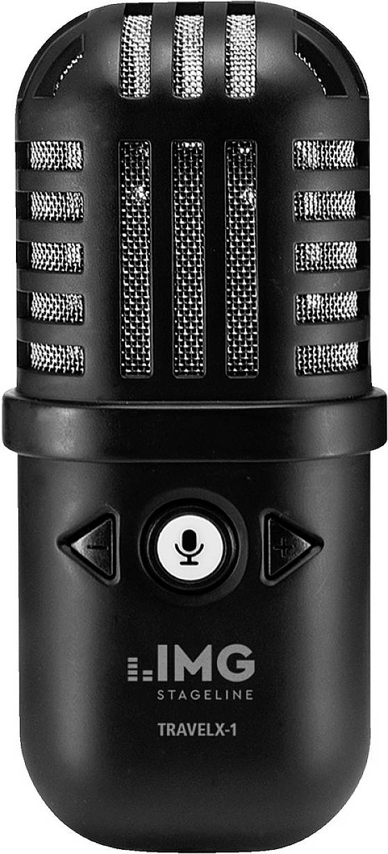 Monacor TravelX-1 Stand Sprach-Mikrofon Übertragungsart (Details):Kabelgebunden Schalter, inkl. Tasche