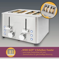 Profi Cook PC-TA 1252 Toaster mit Brötchenaufsatz Edelstahl Profi Cook PC-TA 1252 Toaster mit Brötchenaufsatz Edelstahl