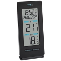 TFA Dostmann Buddy Funk-Thermometer digital Schwarz 30.3072.01 TFA Dostmann Buddy Funk-Thermometer digital Schwarz 30.3072.01
