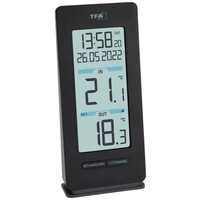 TFA Dostmann Buddy Funk-Thermometer digital Schwarz 30.3072.01 TFA Dostmann Buddy Funk-Thermometer digital Schwarz 30.3072.01