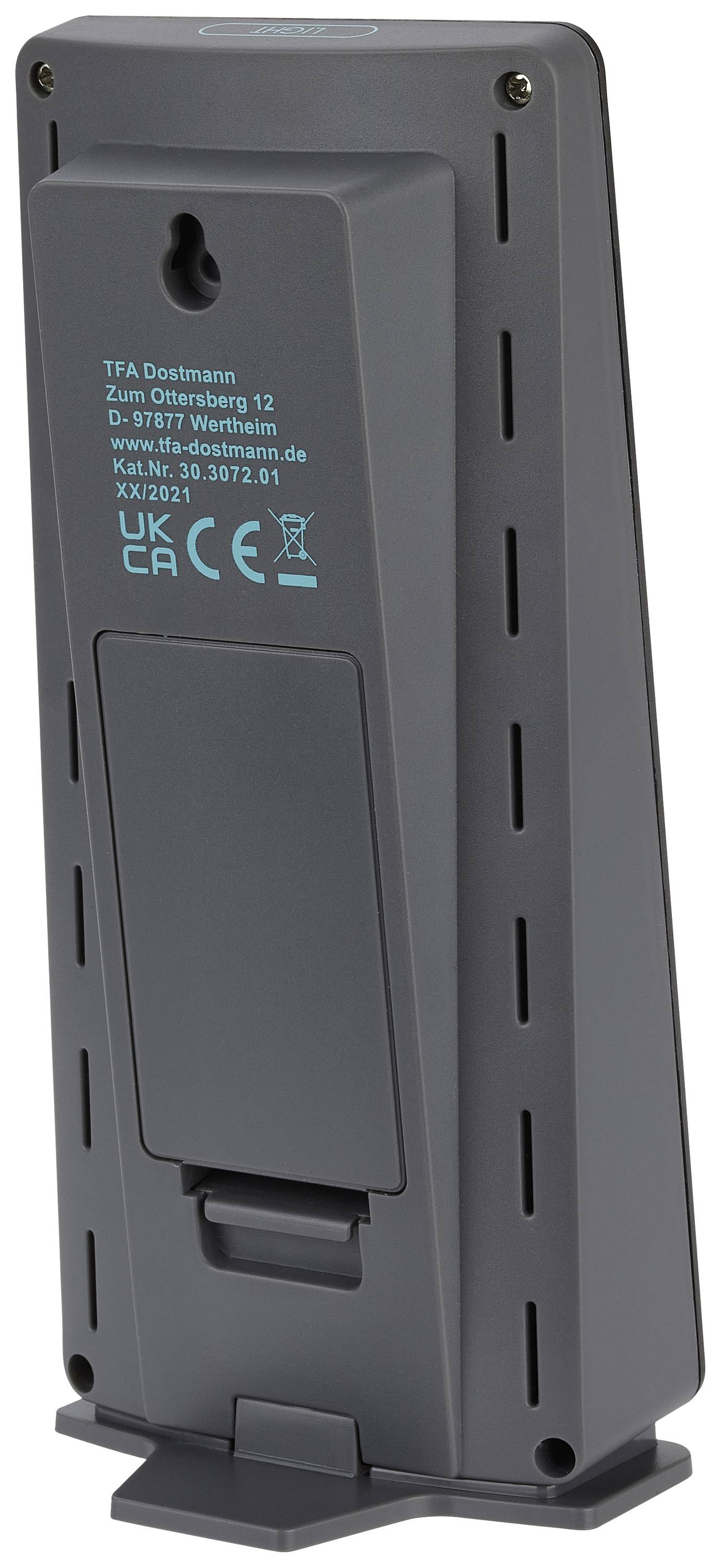 TFA Dostmann Buddy Funk-Thermometer digital Schwarz 30.3072.01