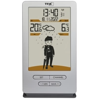 TFA Dostmann Weather Jack 35.1166.54 Funk-Wetterstation Vorhersage für 12 bis 24 Stunden Anzahl Sensoren max. 3St. TFA Dostmann Weather Jack 35.1166.54 Funk-Wetterstation Vorhersage für 12 bis 24 Stunden Anzahl Sensoren max. 3St.