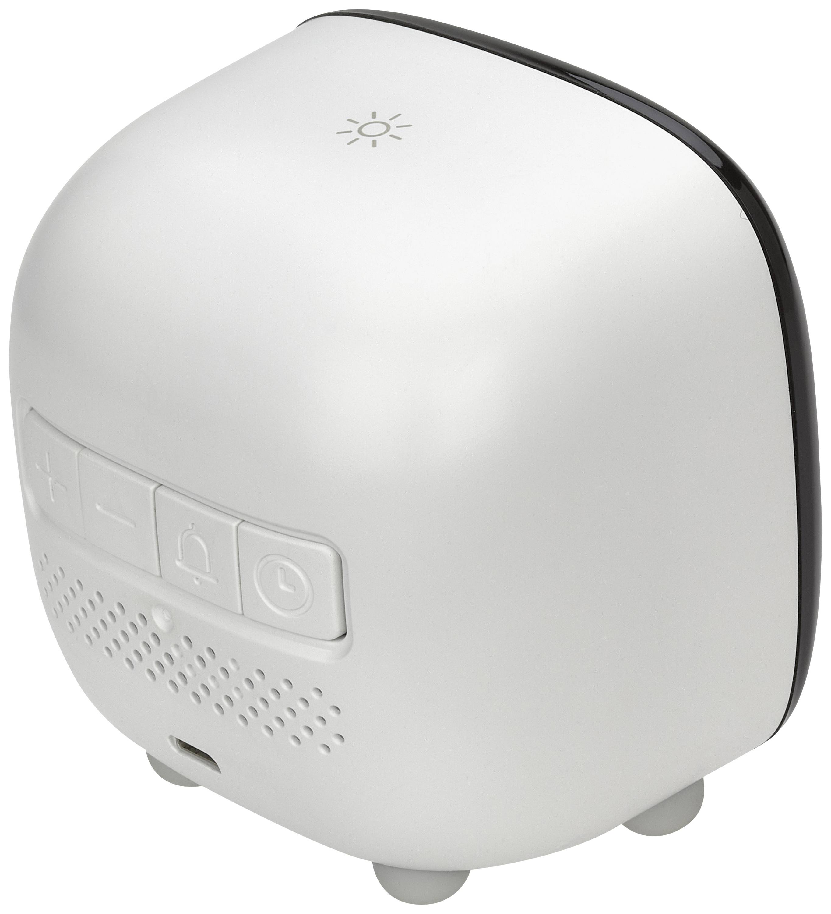 TFA Dostmann 60.2034.02 Quarz Wecker Weiß Alarmzeiten 2