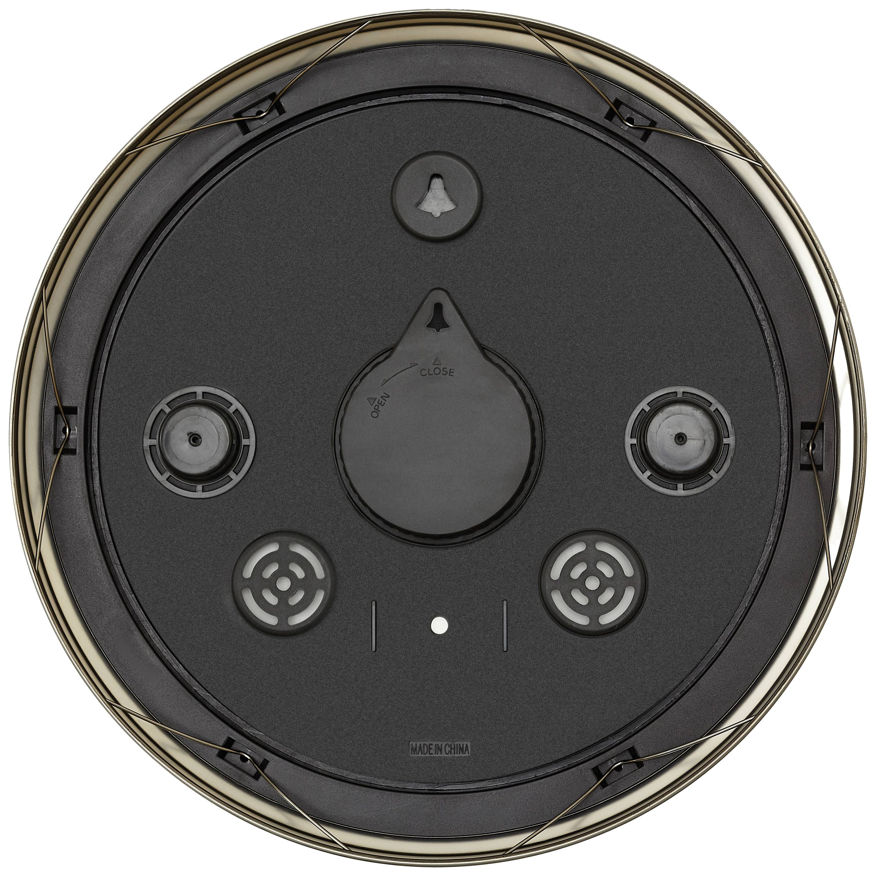 TFA Dostmann 60.3067.02 Quarz Outdooruhr 380mm x 63mm Weiß spritzwassergeschützt, Großes Display