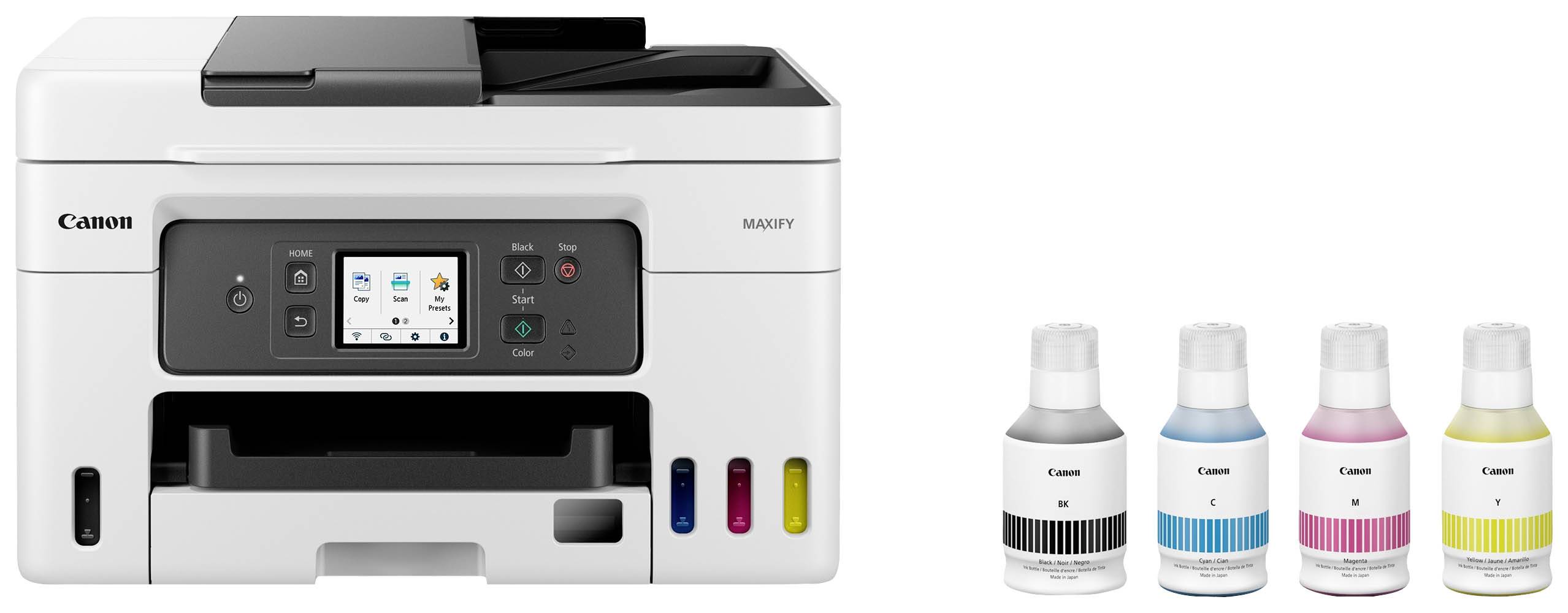 Canon MAXIFY GX4050 Multifunktionsdrucker Tintenstrahl Farbe A4 Drucker, Scanner, Kopierer, Fax ADF, Duplex, LAN