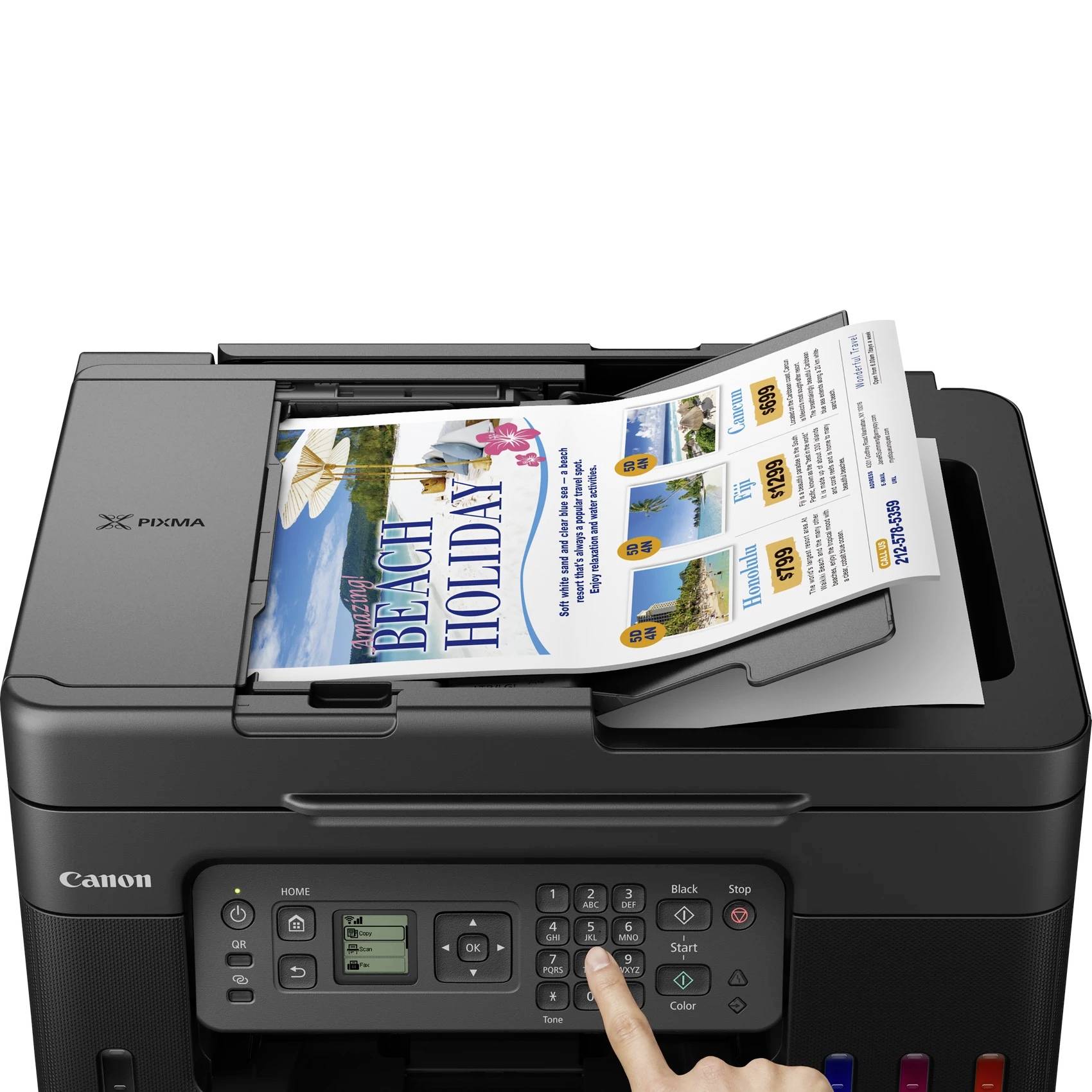 Canon PIXMA G4570 MegaTank - Multifunktionsdrucker - Farbe - Tintenstrahl - nachfüllbar - A4 (210 x 297 mm)