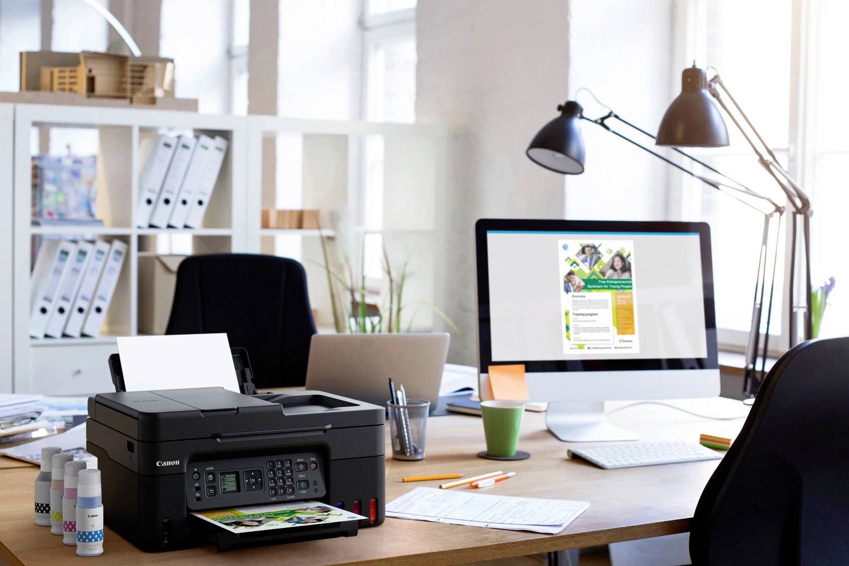 PIXMA G4570 MegaTank - Multifunction Printer - Colour - Ink Jet - Refillabler